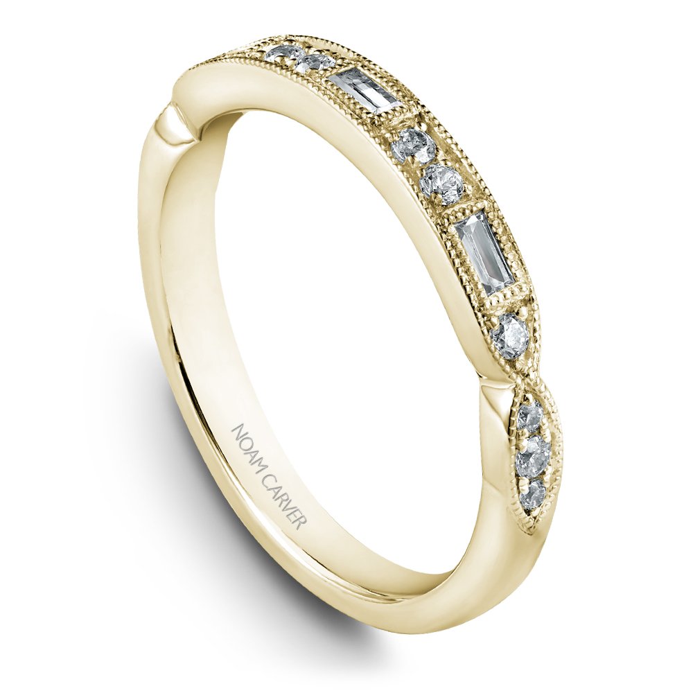 14K Noam Carver Matching Band
