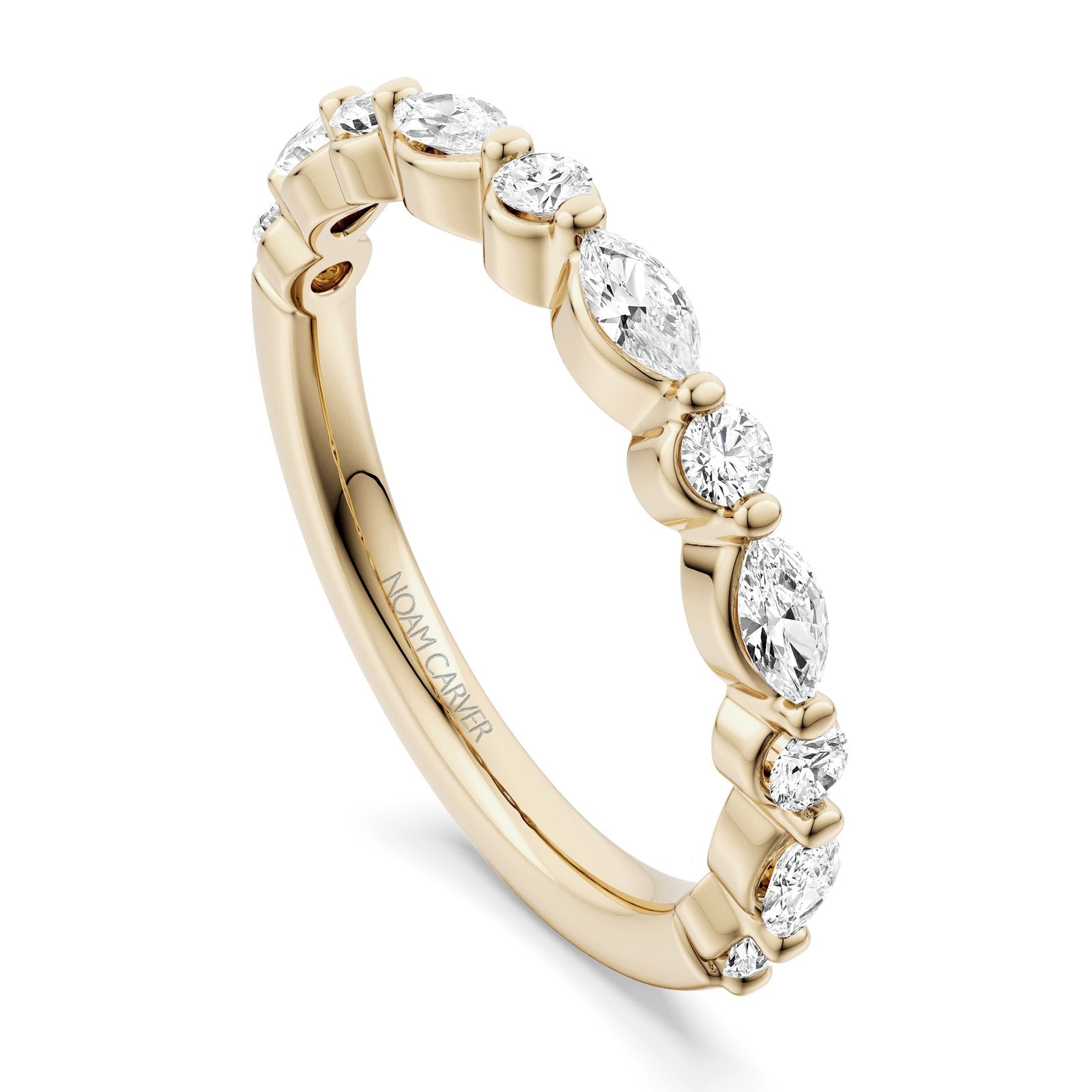 14K Noam Carver Matching Band