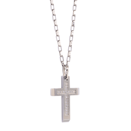 Studded Cross Pendant