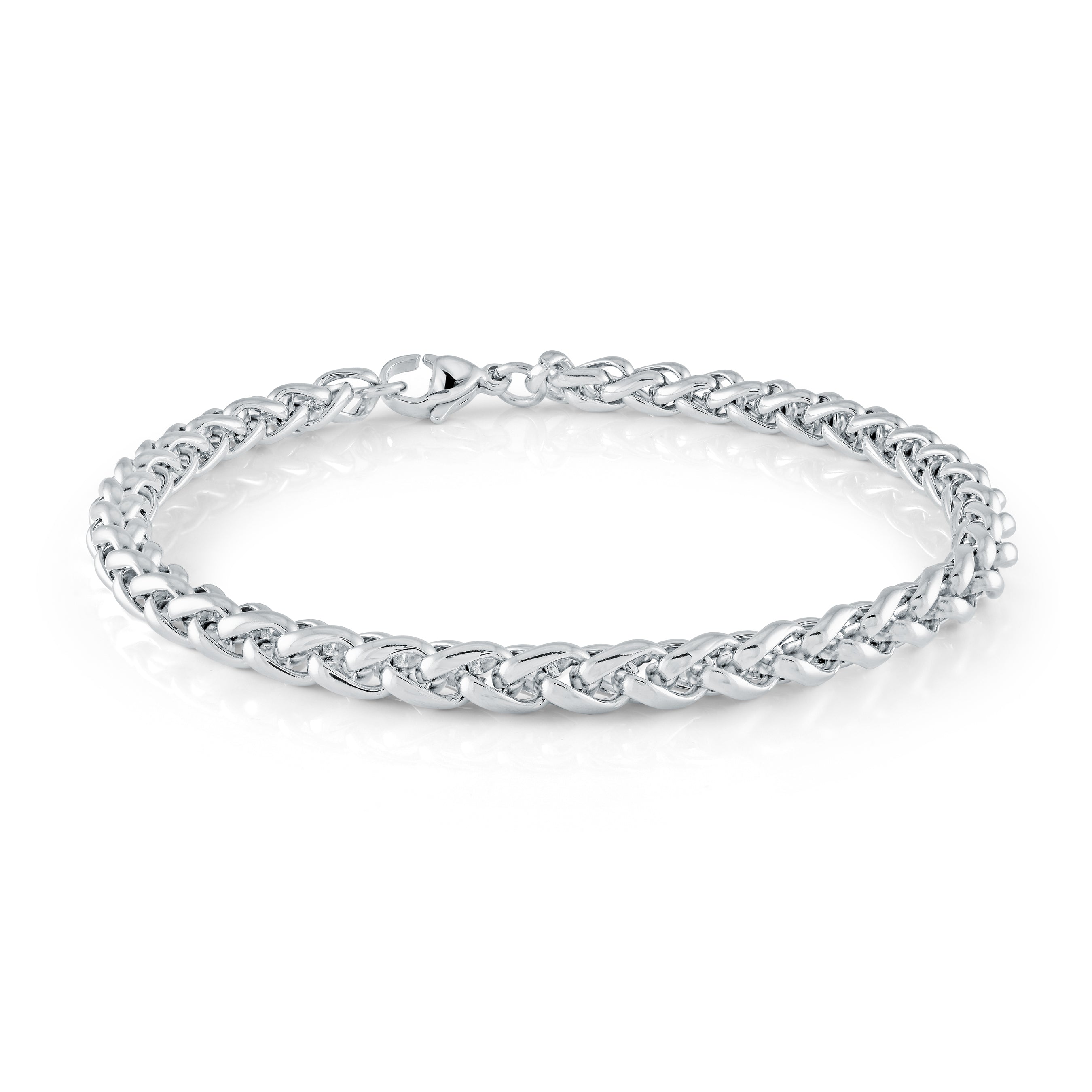 Wheat Link Bracelet 5mm