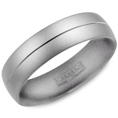 Titanium TORQUE Wedding Band