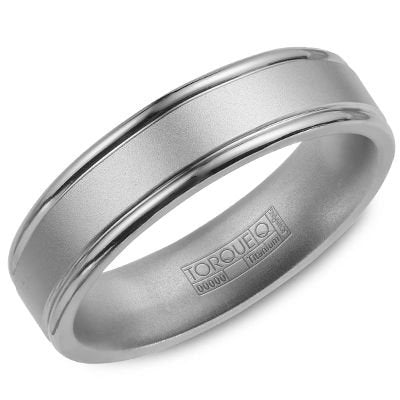 Titanium TORQUE Wedding Band