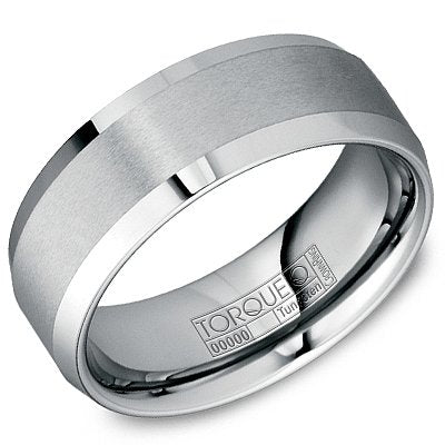 Tungsten Carbide TORQUE Wedding Band