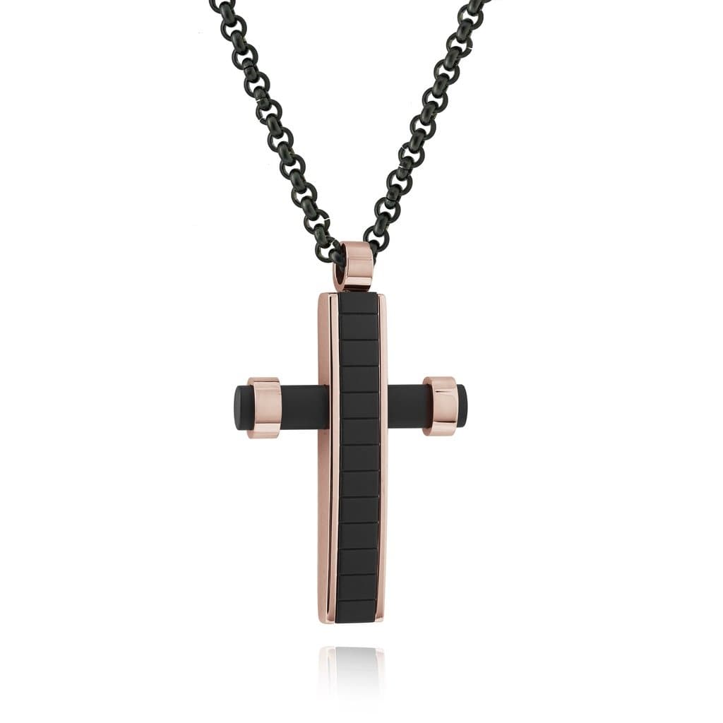 Matte Cross Pendant
