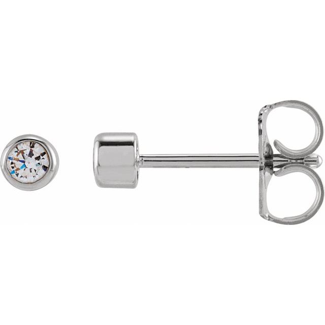 14K Round 1/6 CTW Lab-Grown Diamond Earrings