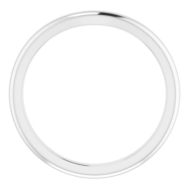 14K X1 Band for Round Ring