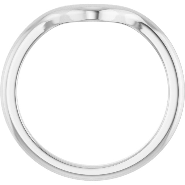 10K Band for Marquise Ring