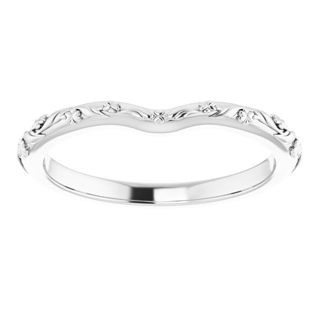 Sterling Silver Band for Round Ring