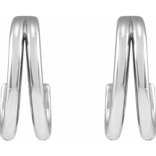 14K Huggie Hoop Earrings