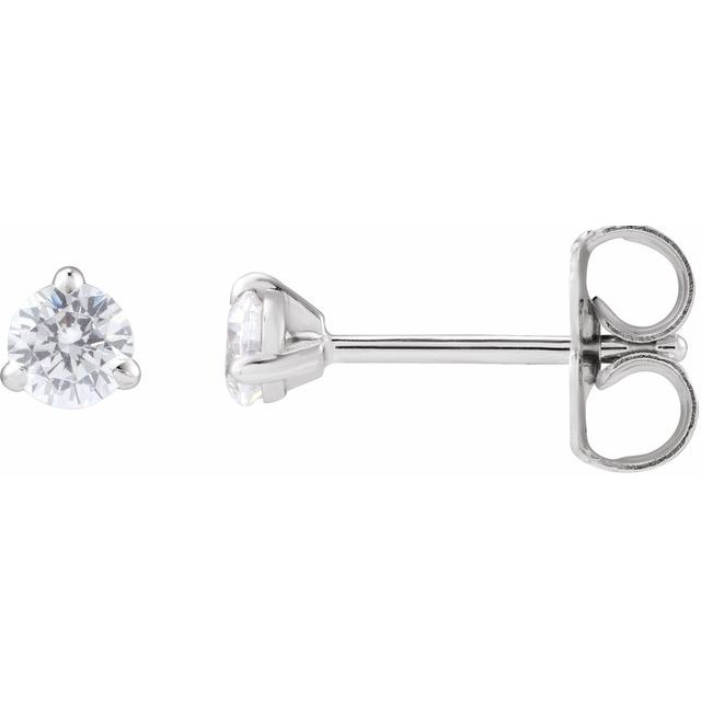14K 1/5 CTW Lab-Grown Diamond Cocktail-Style Stud Earrings