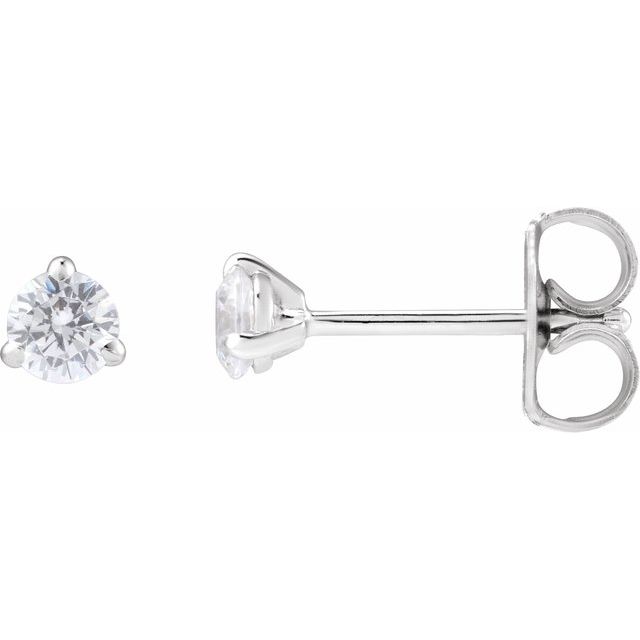14K 1/4 CTW Lab-Grown Diamond Cocktail-Style Stud Earrings
