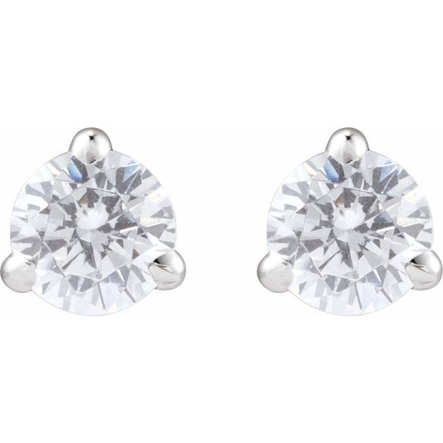 14K 1/4 CTW Lab-Grown Diamond Cocktail-Style Stud Earrings