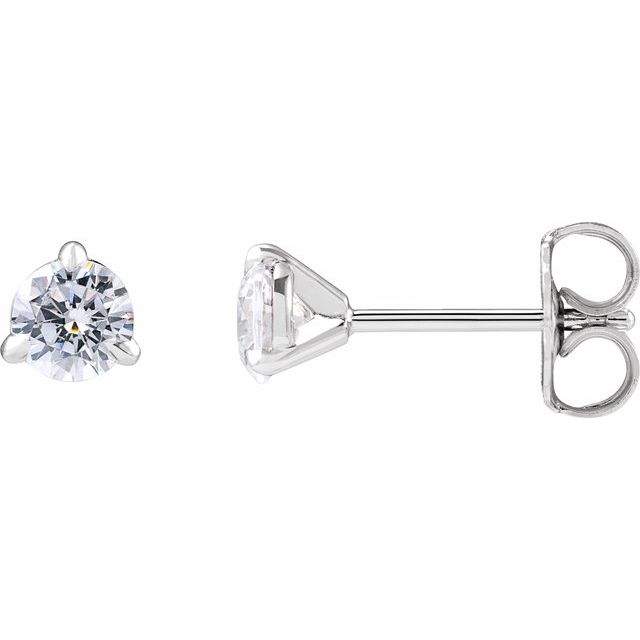 14K 1/2 CTW Lab-Grown Diamond Cocktail-Style Stud Earrings