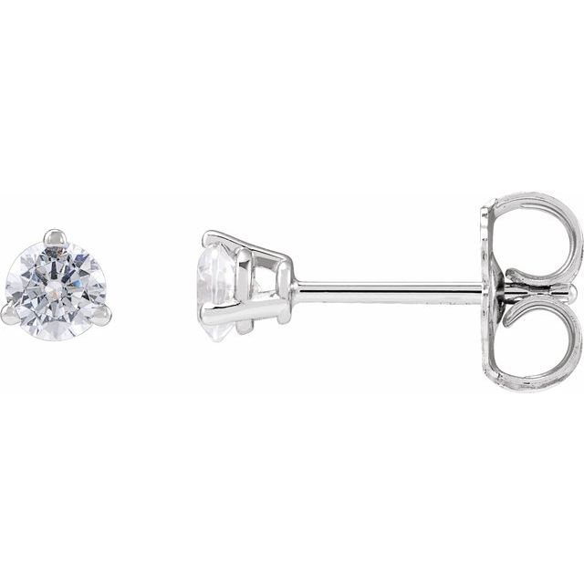 14K 1/4 CTW Lab-Grown Diamond Stud Earrings