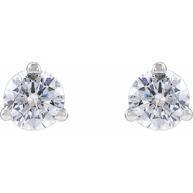14K 1/4 CTW Lab-Grown Diamond Stud Earrings