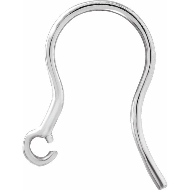 18K French Wire Earring Top