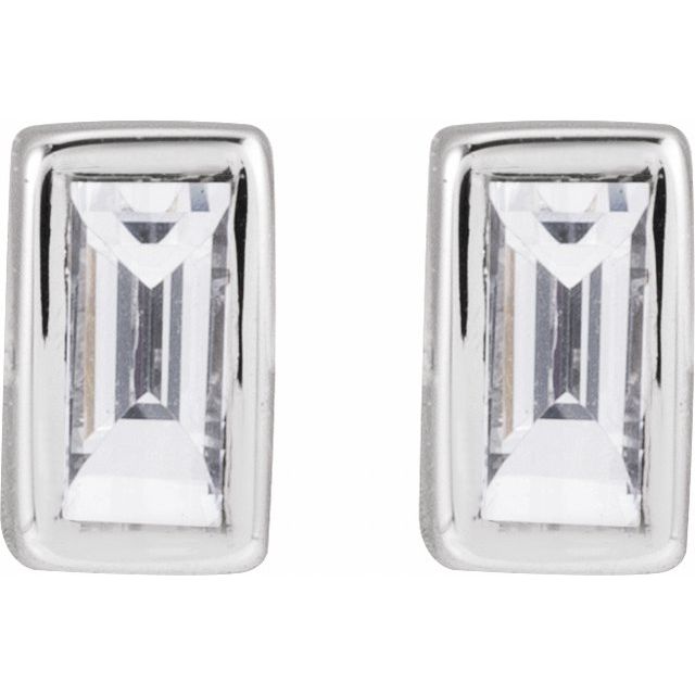 14K .04 CT Lab-Grown Diamond Stud Earring