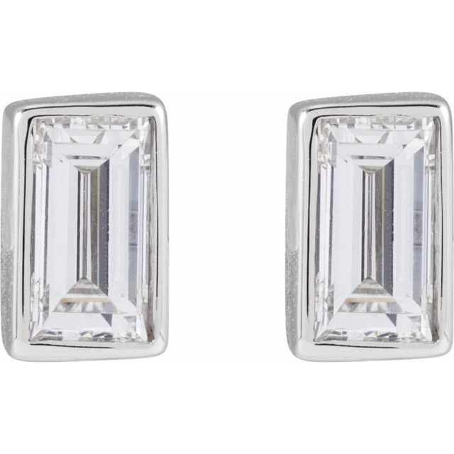 14K 1/10 CT Lab-Grown Diamond Stud Earring