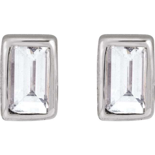 14K .03 CT Natural Diamond Stud Earring