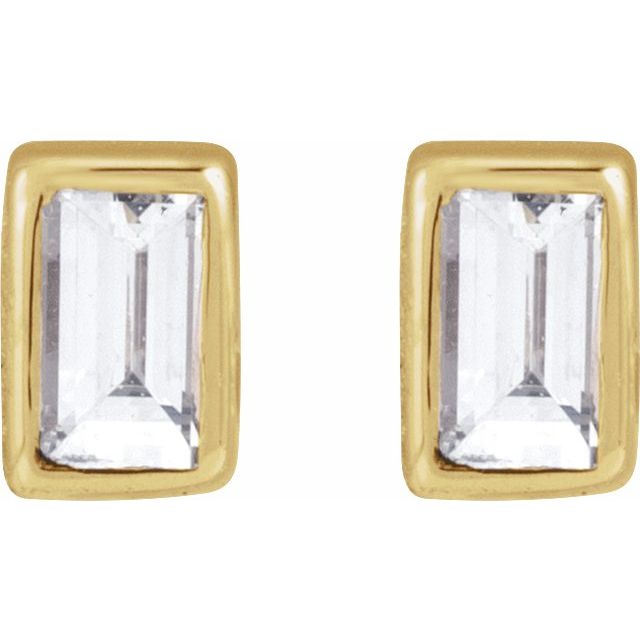 14K .03 CT Lab-Grown Diamond Stud Earring