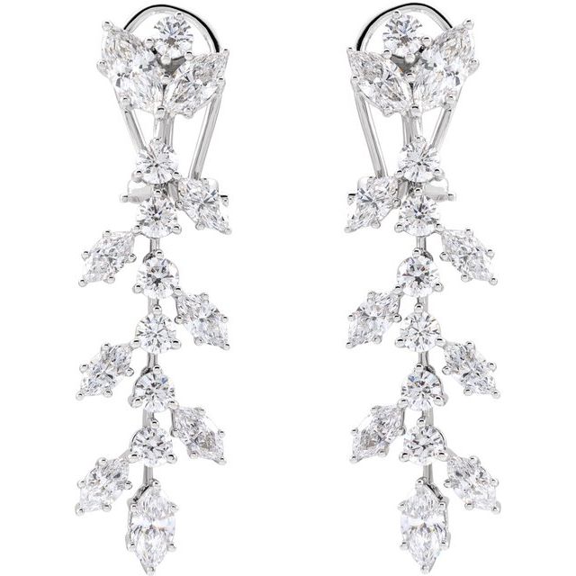14K 4 1/4 CTW Lab-Grown Diamond Earrings