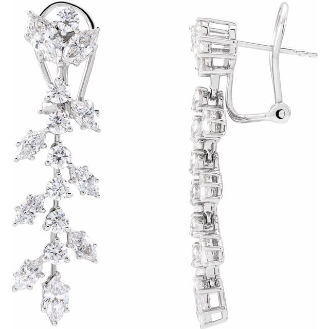 14K 4 1/4 CTW Lab-Grown Diamond Earrings