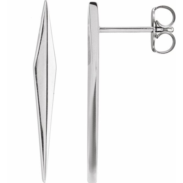 14K Geometric Earring