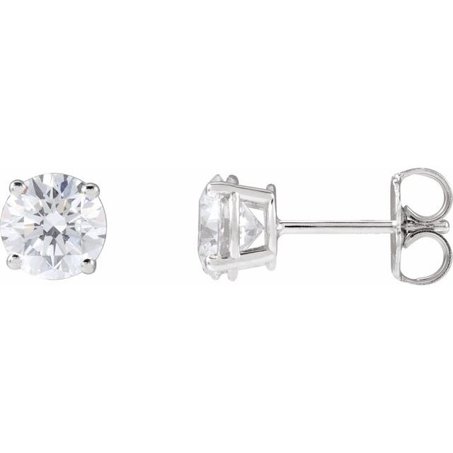 14K 1 1/2 CTW Natural Diamond Stud Earrings