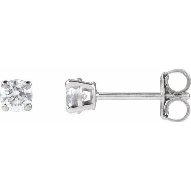 14K 1/3 CTW Lab-Grown Diamond Stud Earrings