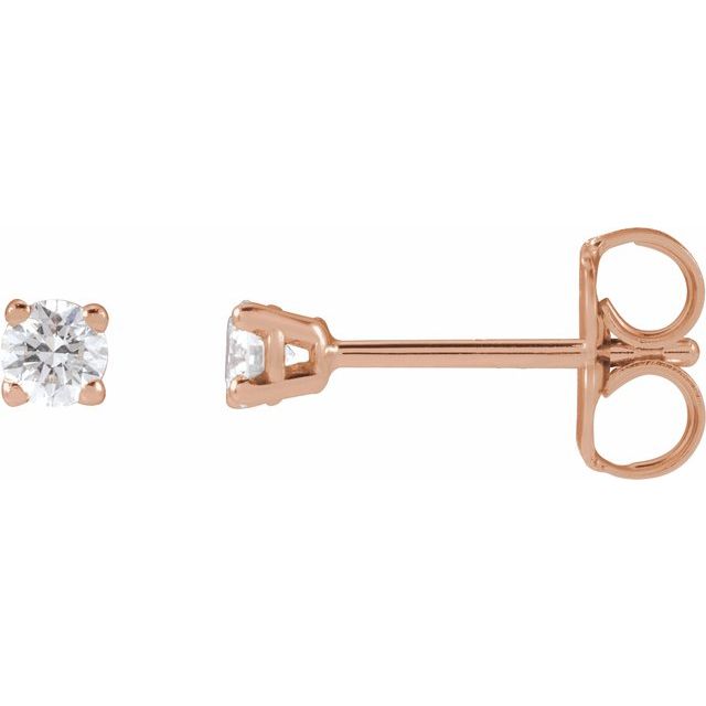 14K 1/6 CTW Lab-Grown Diamond Stud Earrings