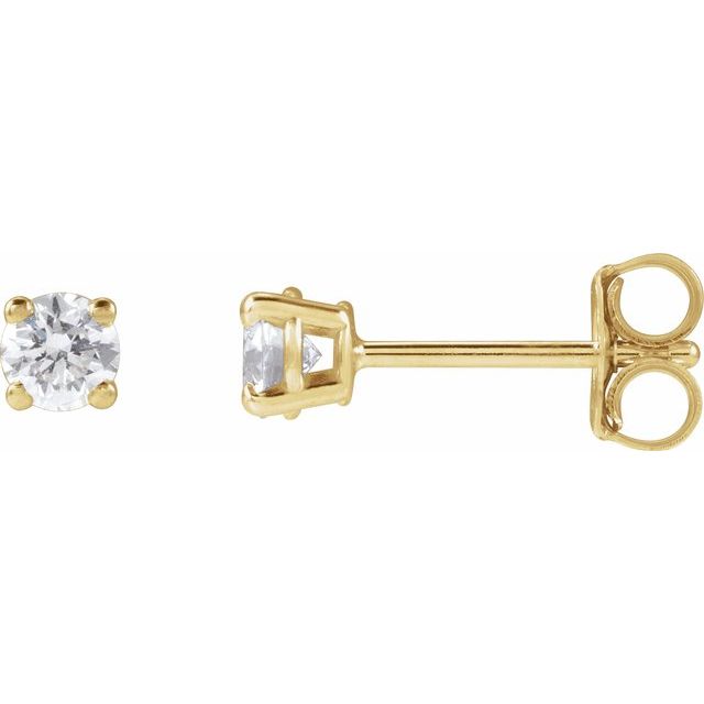 14K 1/3 CTW Lab-Grown Diamond Stud Earrings