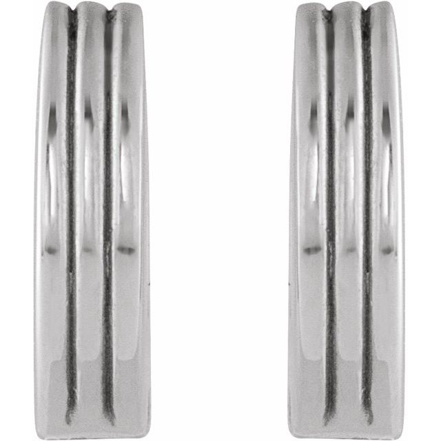 Hinged Huggie Hoop Earrings