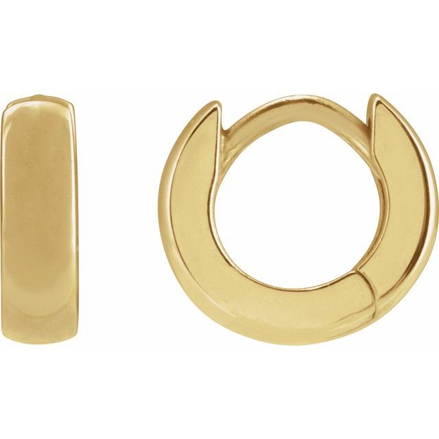 14K Hoop Earring