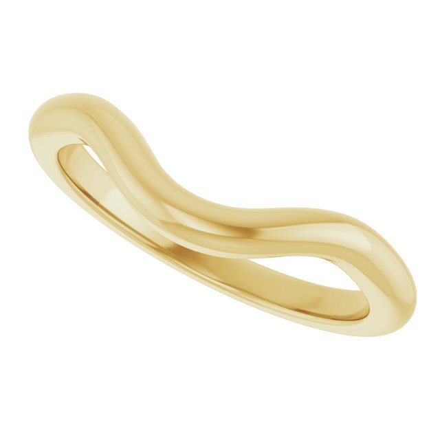 18K Band for Round Ring