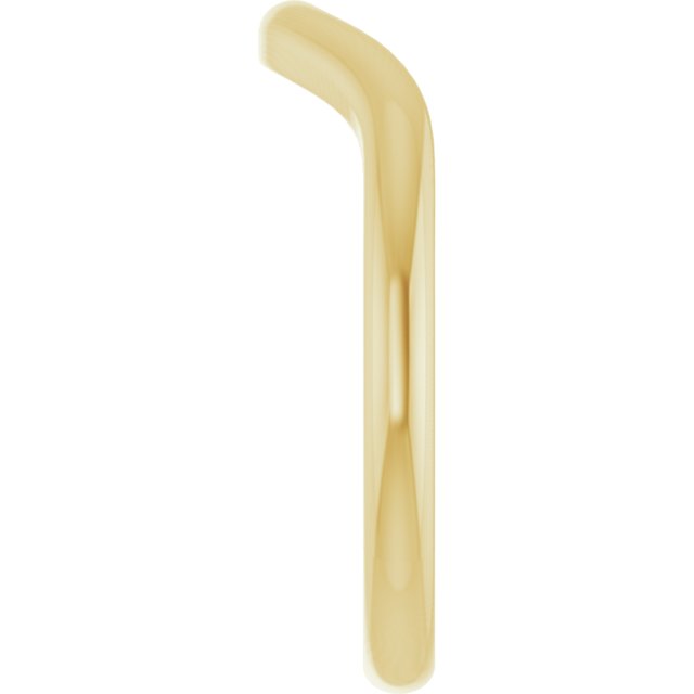 18K Band for Round Ring