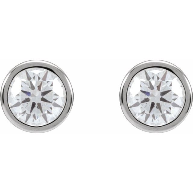 14K 3/4 CTW Lab-Grown Diamond Cocktail-Style Earrings