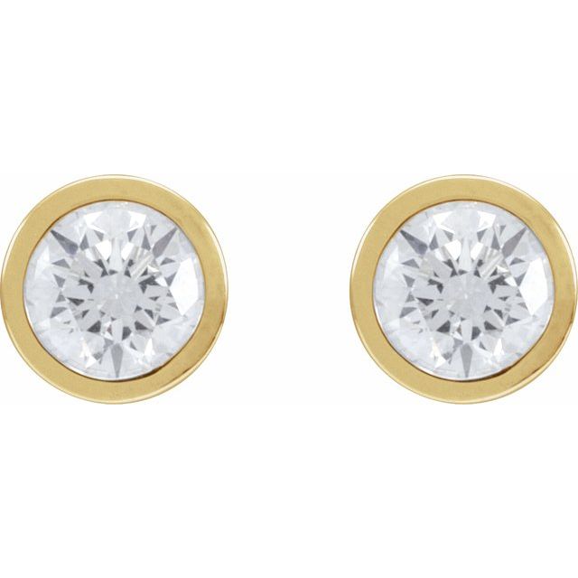 14K 1 1/5 CTW Lab-Grown Diamond Cocktail-Style Earrings