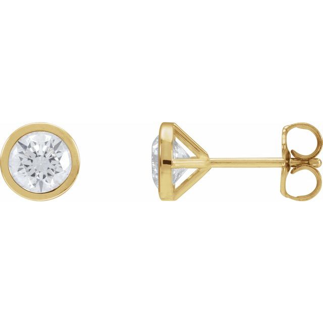 14K 1 1/5 CTW Lab-Grown Diamond Cocktail-Style Earrings