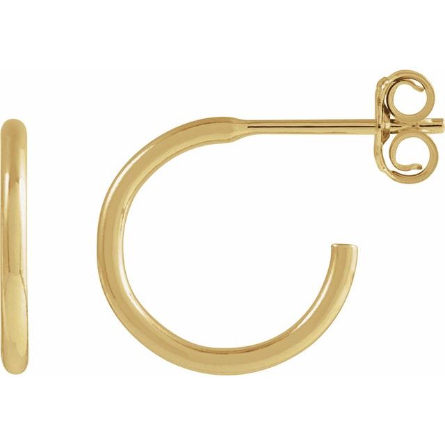 14K Gold-Filled Hoop Earrings