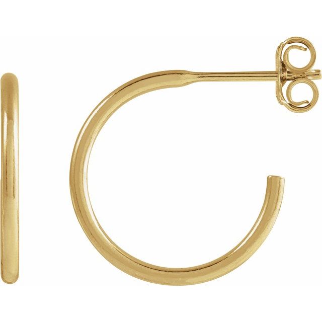14K Gold-Filled Hoop Earrings