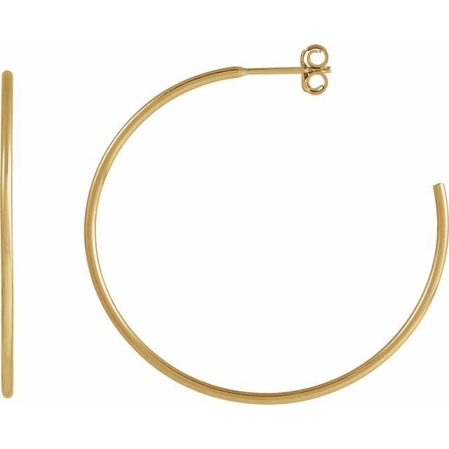 14K Gold-Filled Hoop Earrings