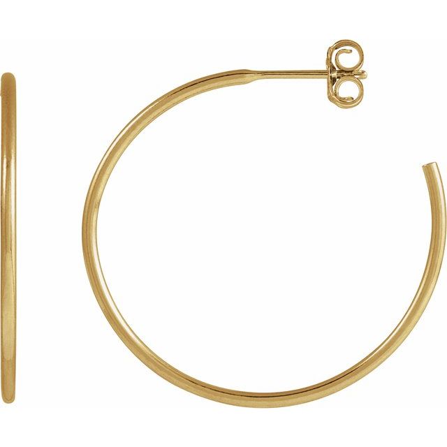 14K Gold-Filled Hoop Earrings