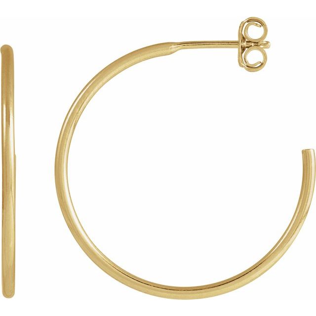 14K Gold-Filled Hoop Earrings