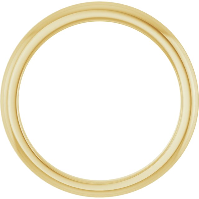 18K Band for Oval Ring