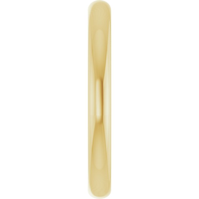 18K Band for Oval Ring
