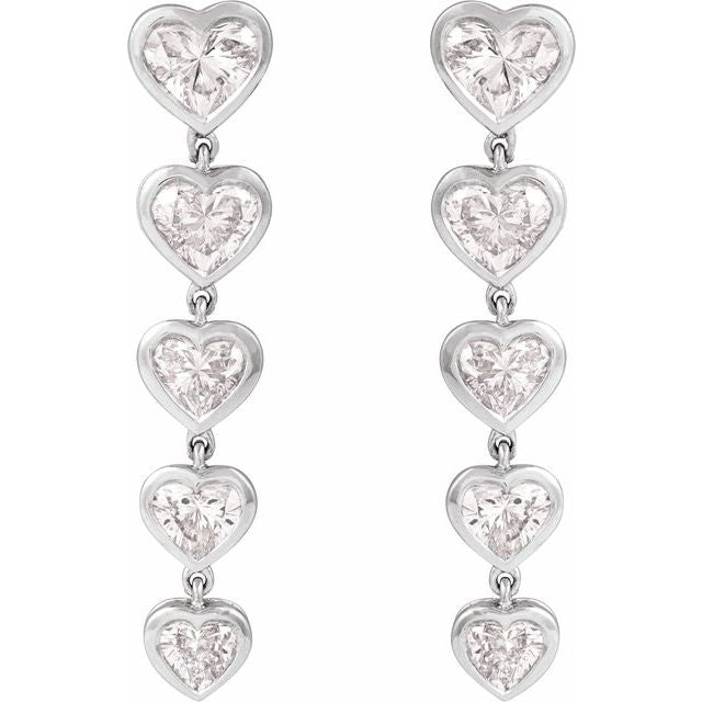 14K 2 3/4 CTW Lab-Grown Diamond Earrings