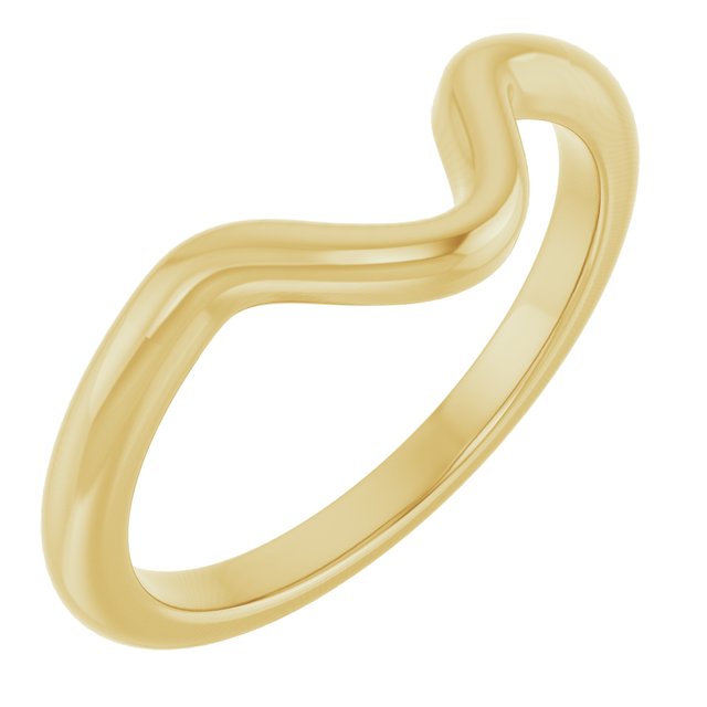 18K Band for Marquise Ring