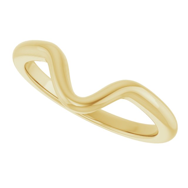18K Band for Marquise Ring