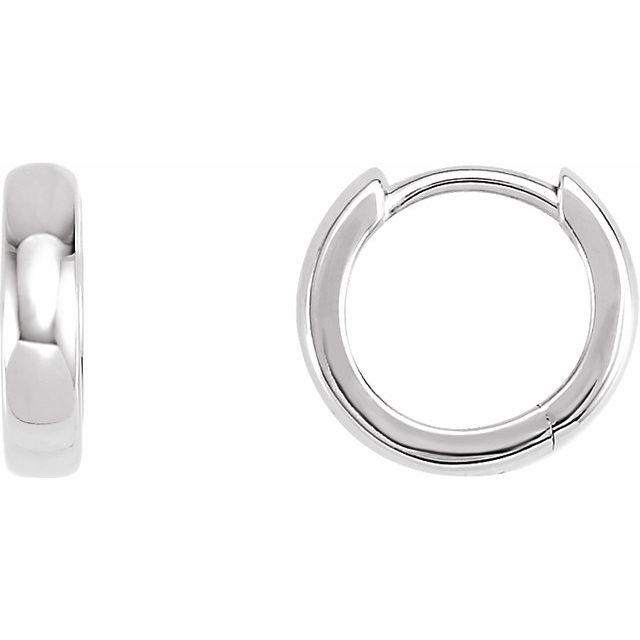 Sterling Silver Hoop Earring