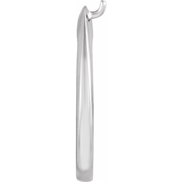 14K White Band